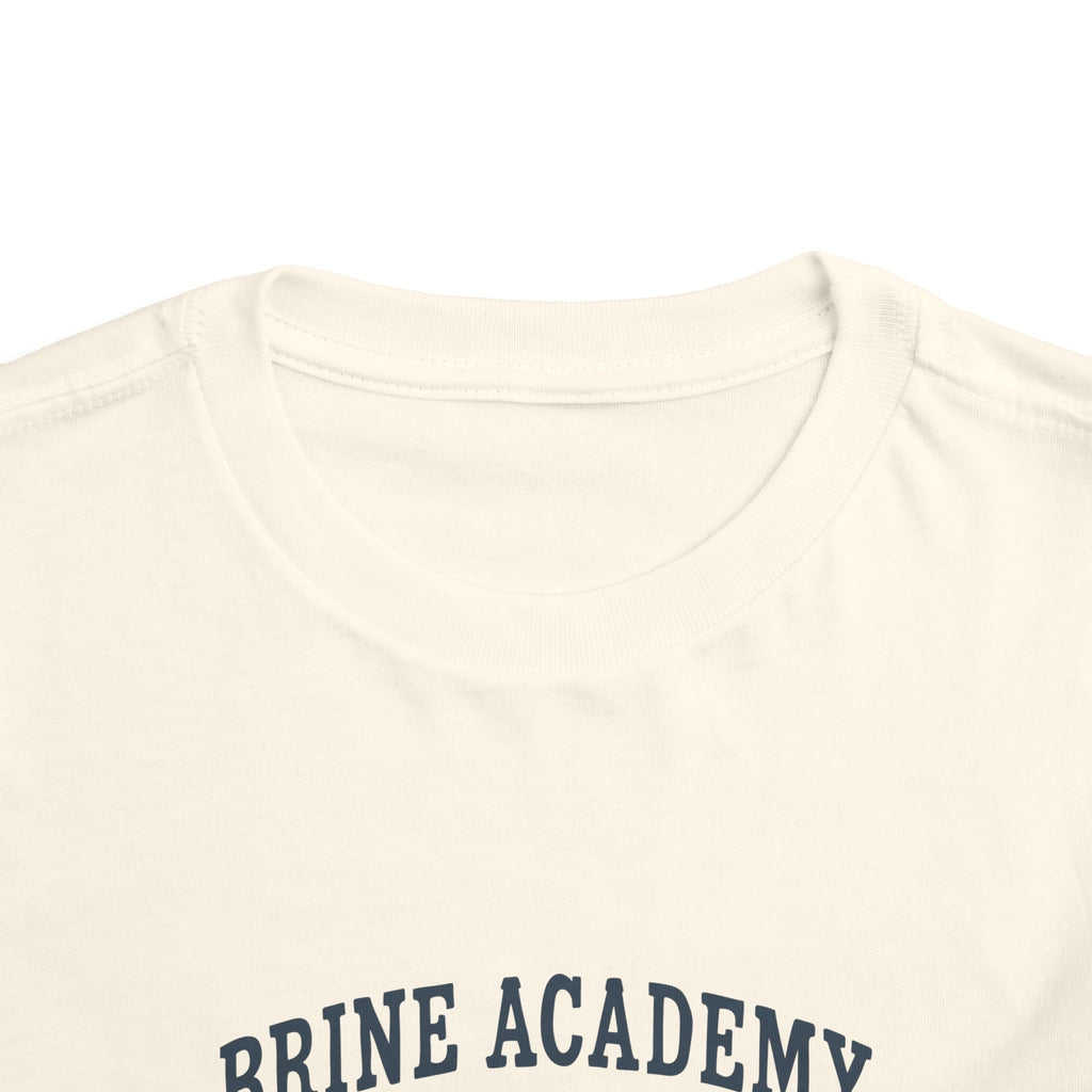 Toddler Tee — 'Brine Academy Est. 2026' Vintage School Kids Shirt