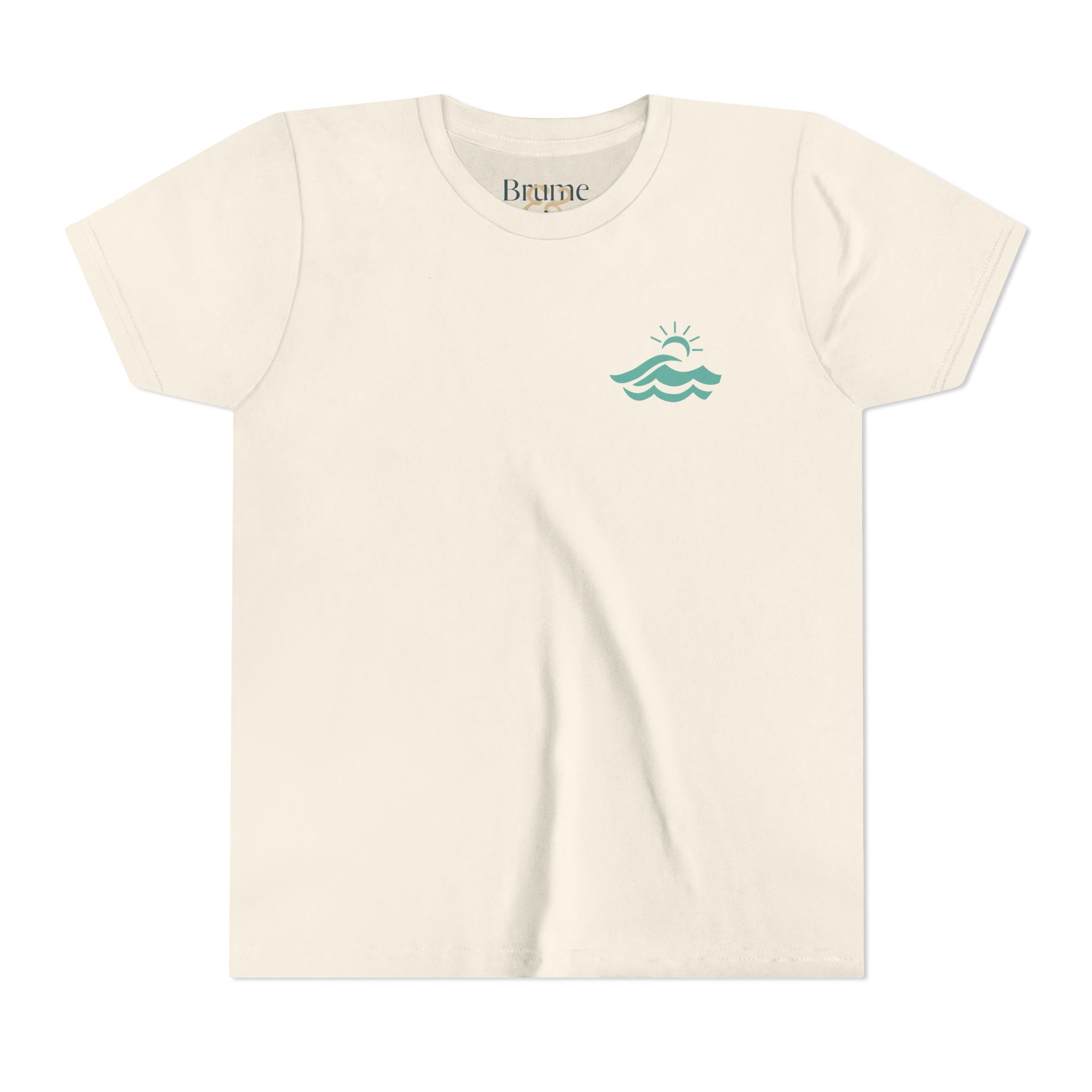 Brine Beach Club Youth Tee - Saltwater Division Waves Design