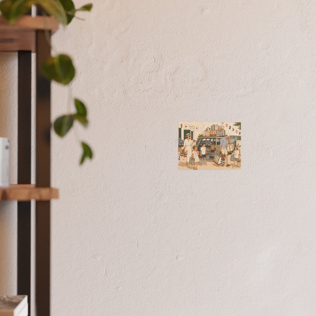 Summer Arrivals Art Print — Satin & Archival Matte Poster