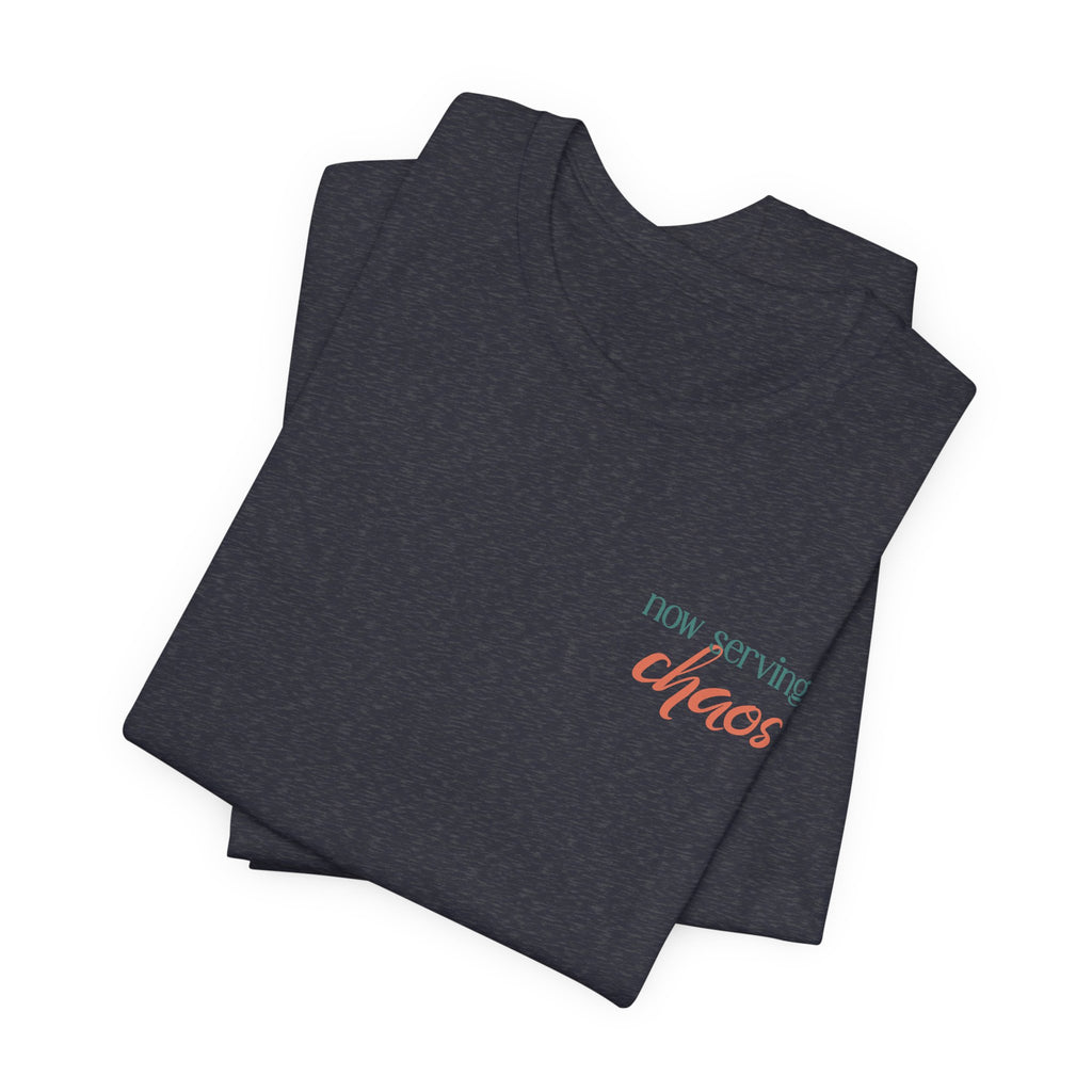 Brine Beach Club Snack Committee Tee — "Now Serving: Chaos" Retro Cooler Shirt