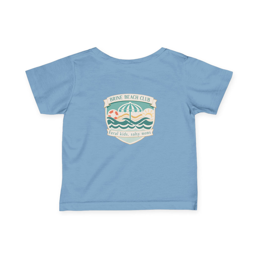 Brine Beach Club Infant Tee — Vintage Beach Club Toddler Top