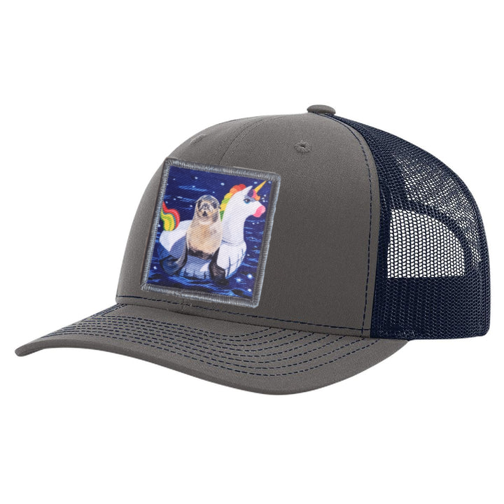 Charcoal/ Navy Trucker