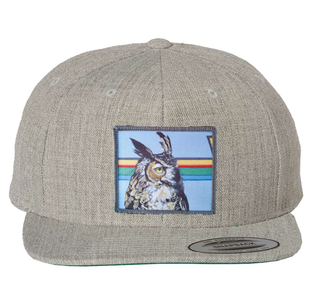 Heather Grey Snapback