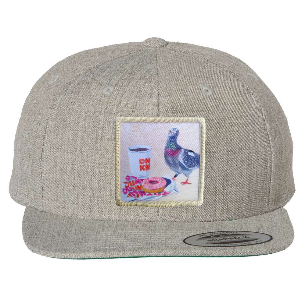 Heather Grey Snapback