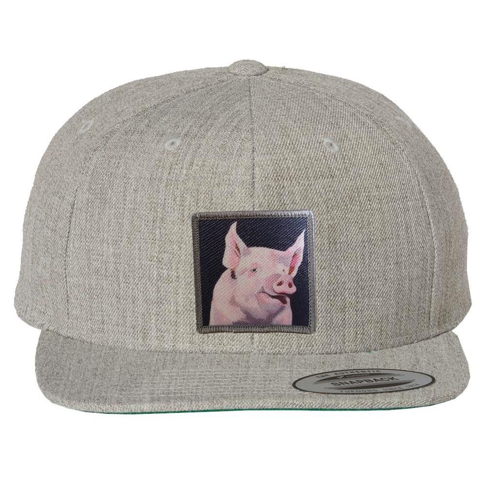 Heather Grey Snapback