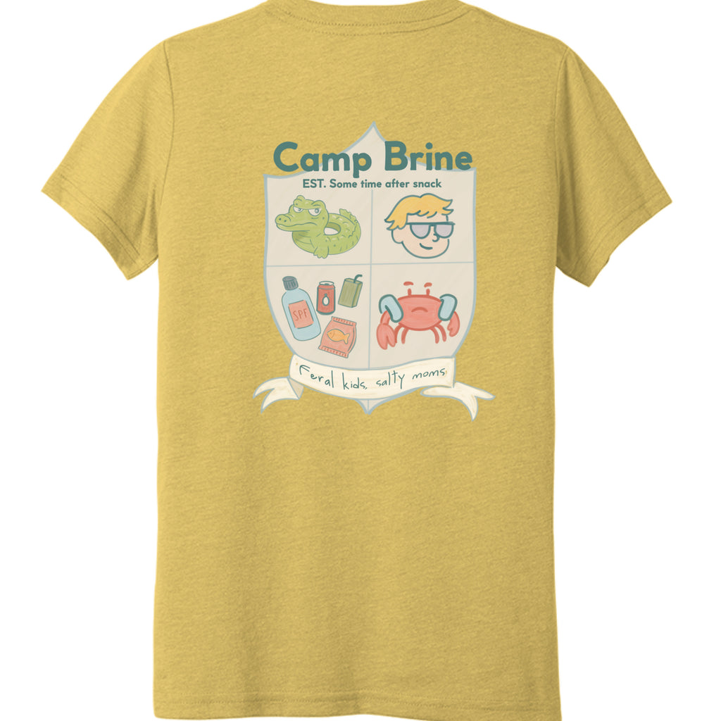 Mustard Triblend - BACK