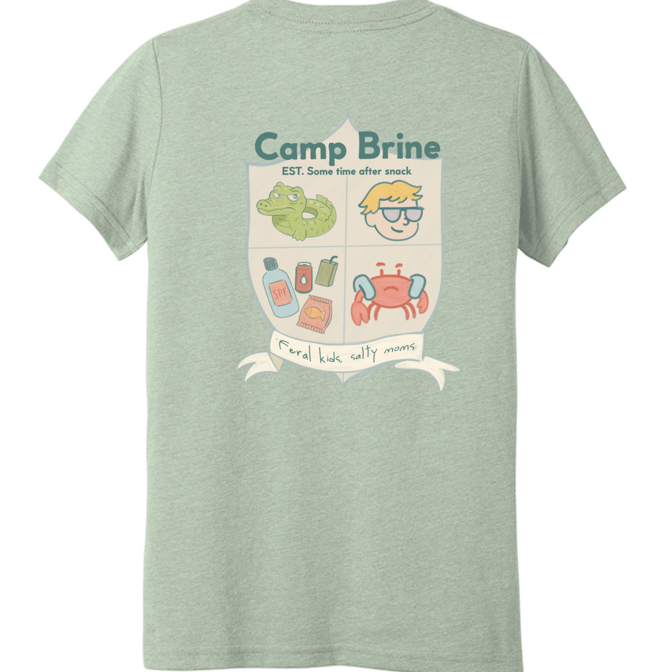 GREEN TRIBLEND - BACK