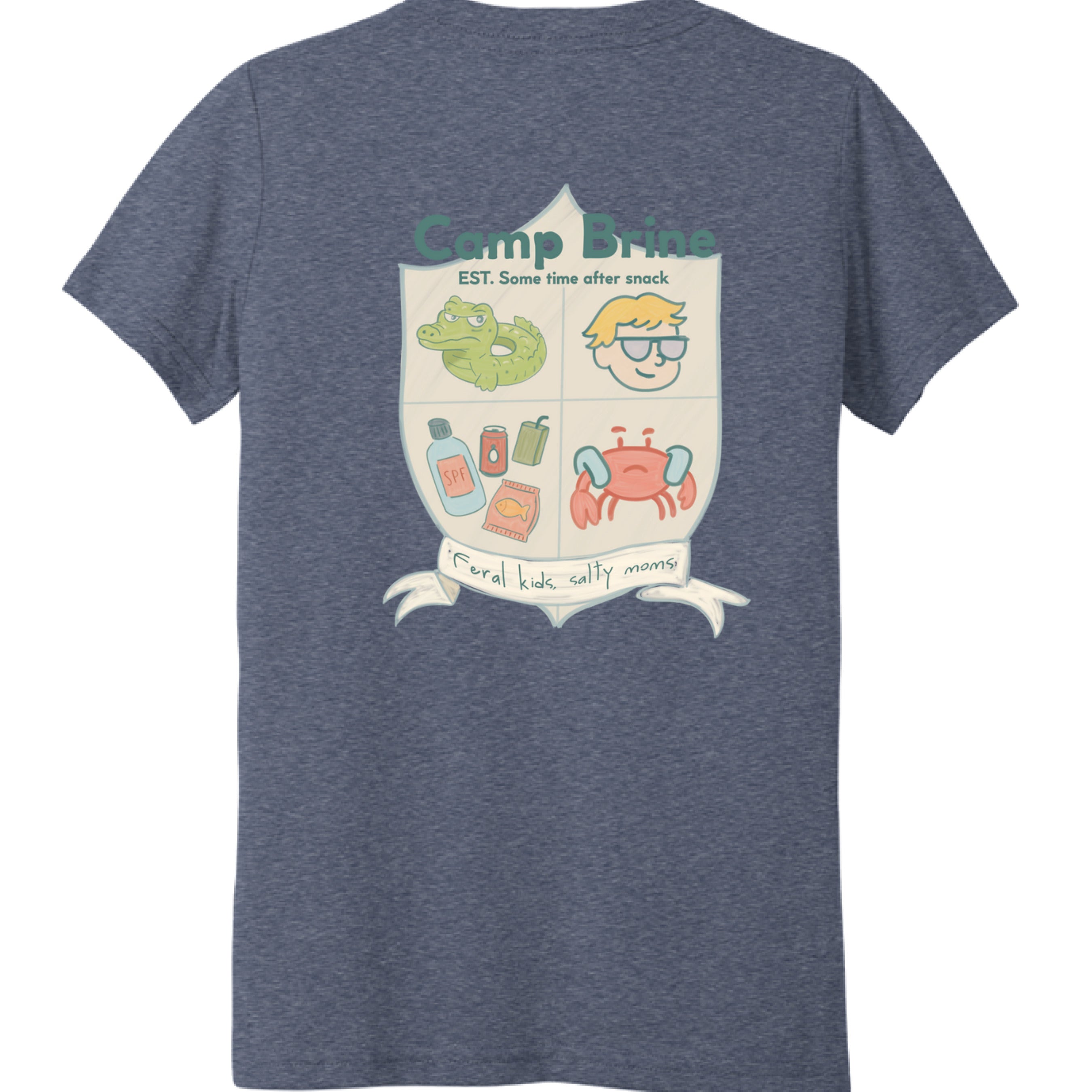 NAVY TRIBLEND - BACK