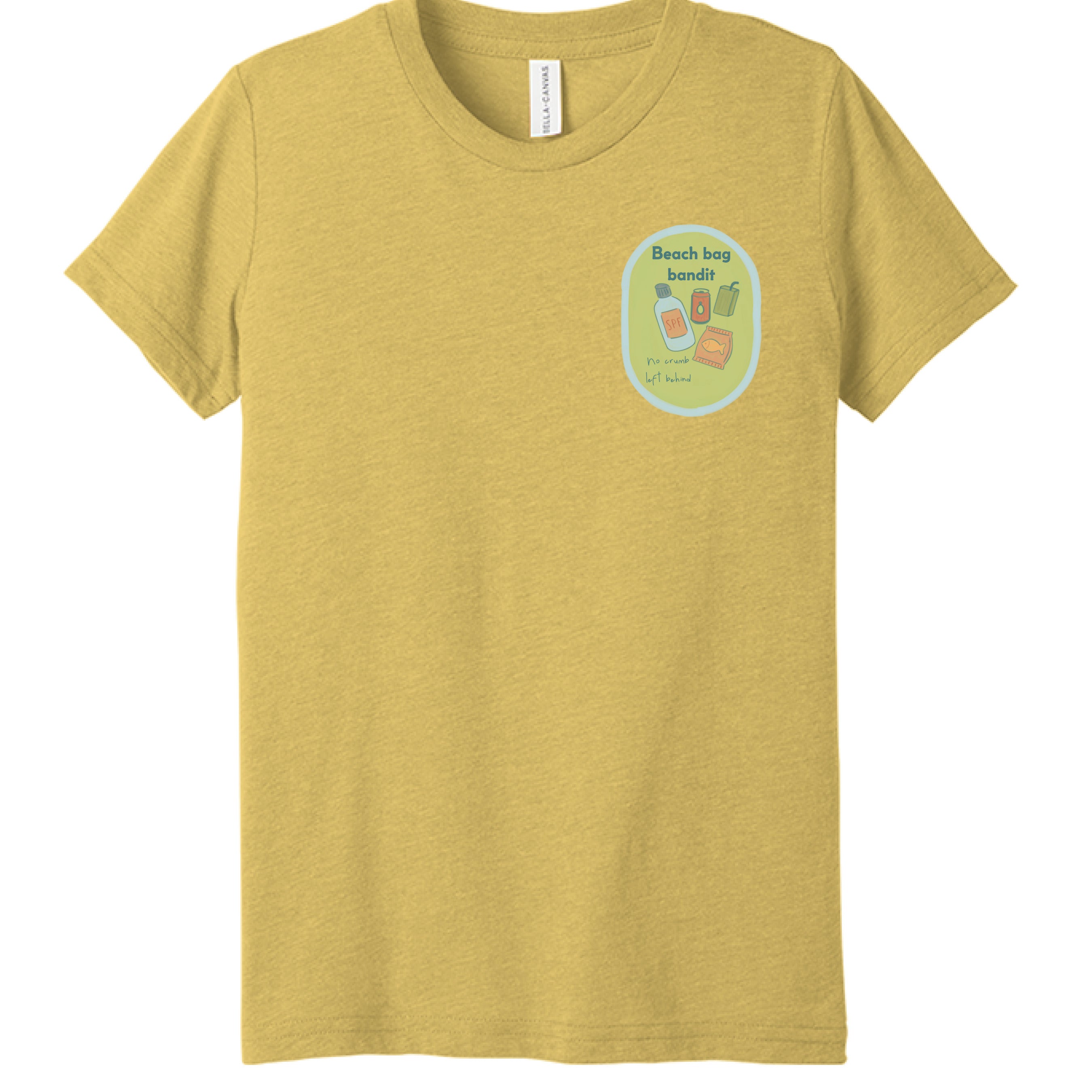 Mustard Triblend - FRONT