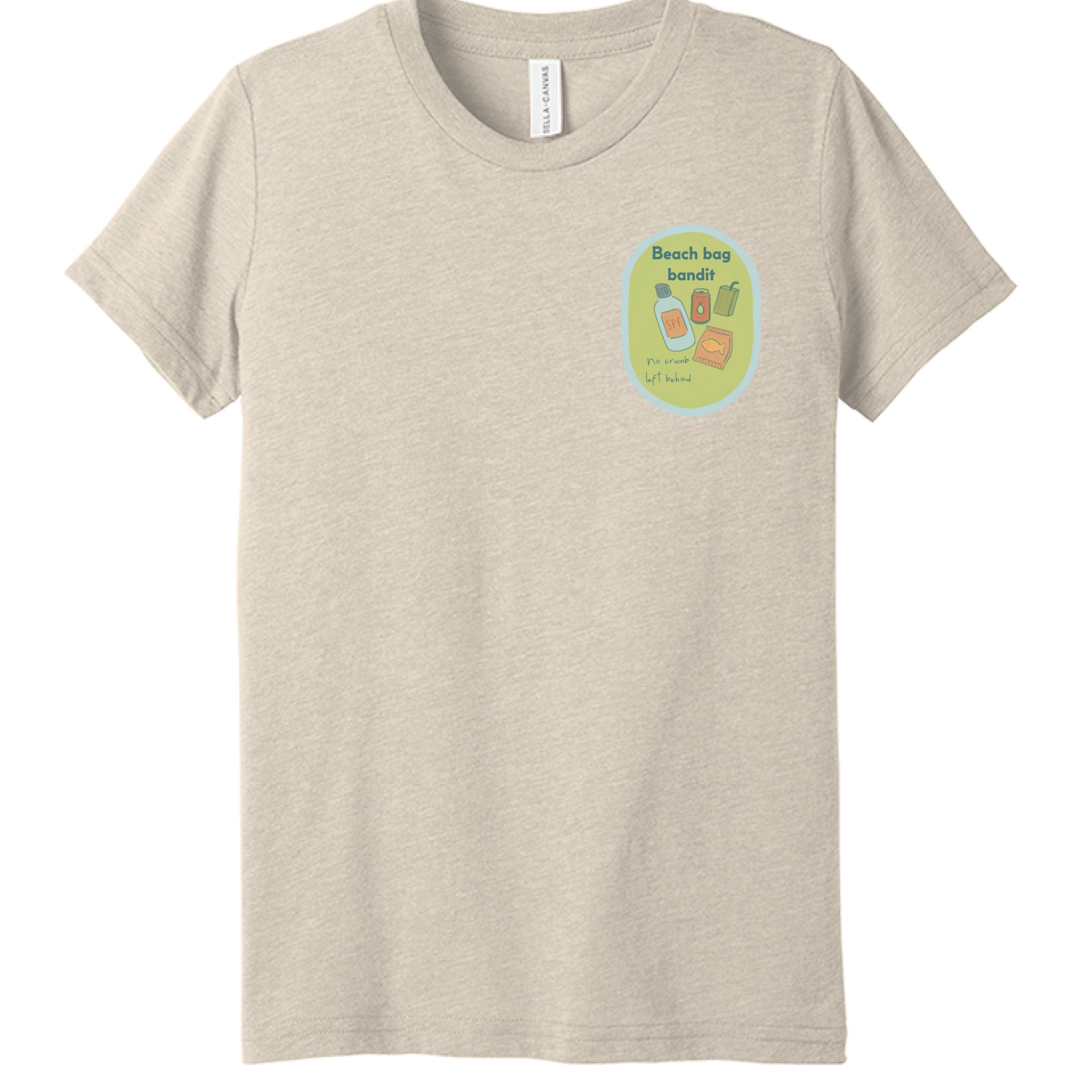 Solid Natural Triblend - FRONT