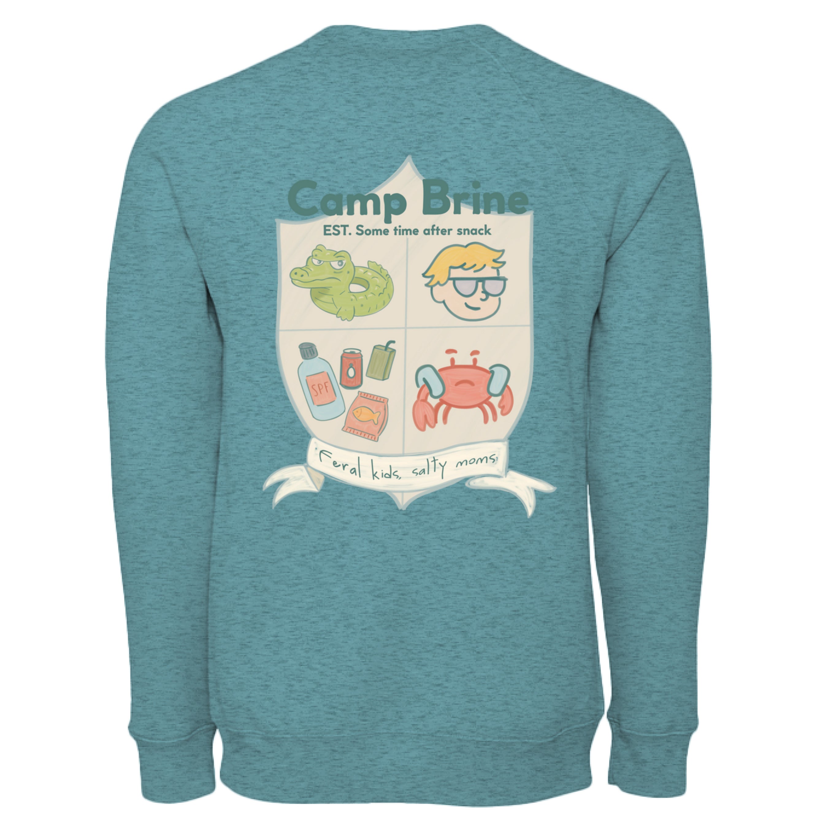 Heather Blue Lagoon - BACK