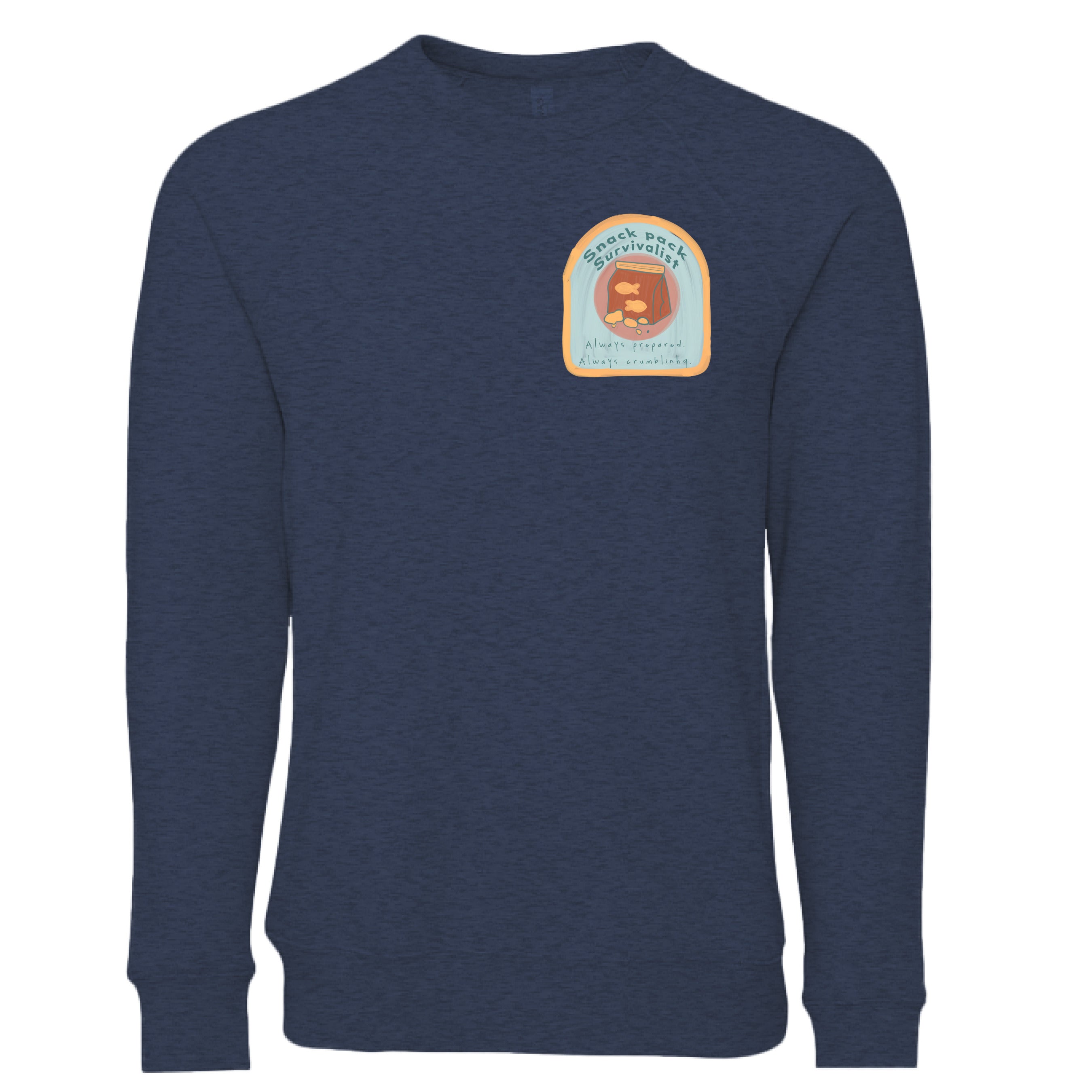 Heather Navy - FRONT