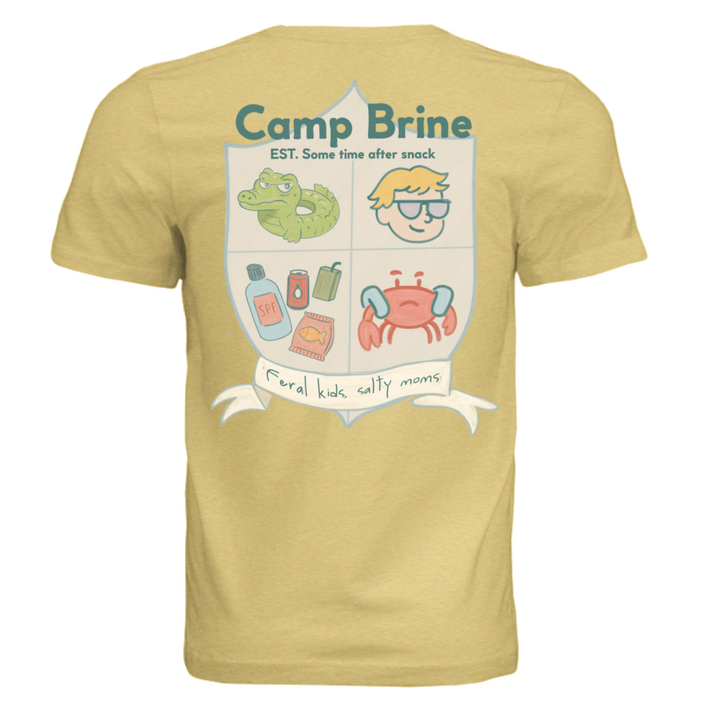 Mustard Triblend - BACK