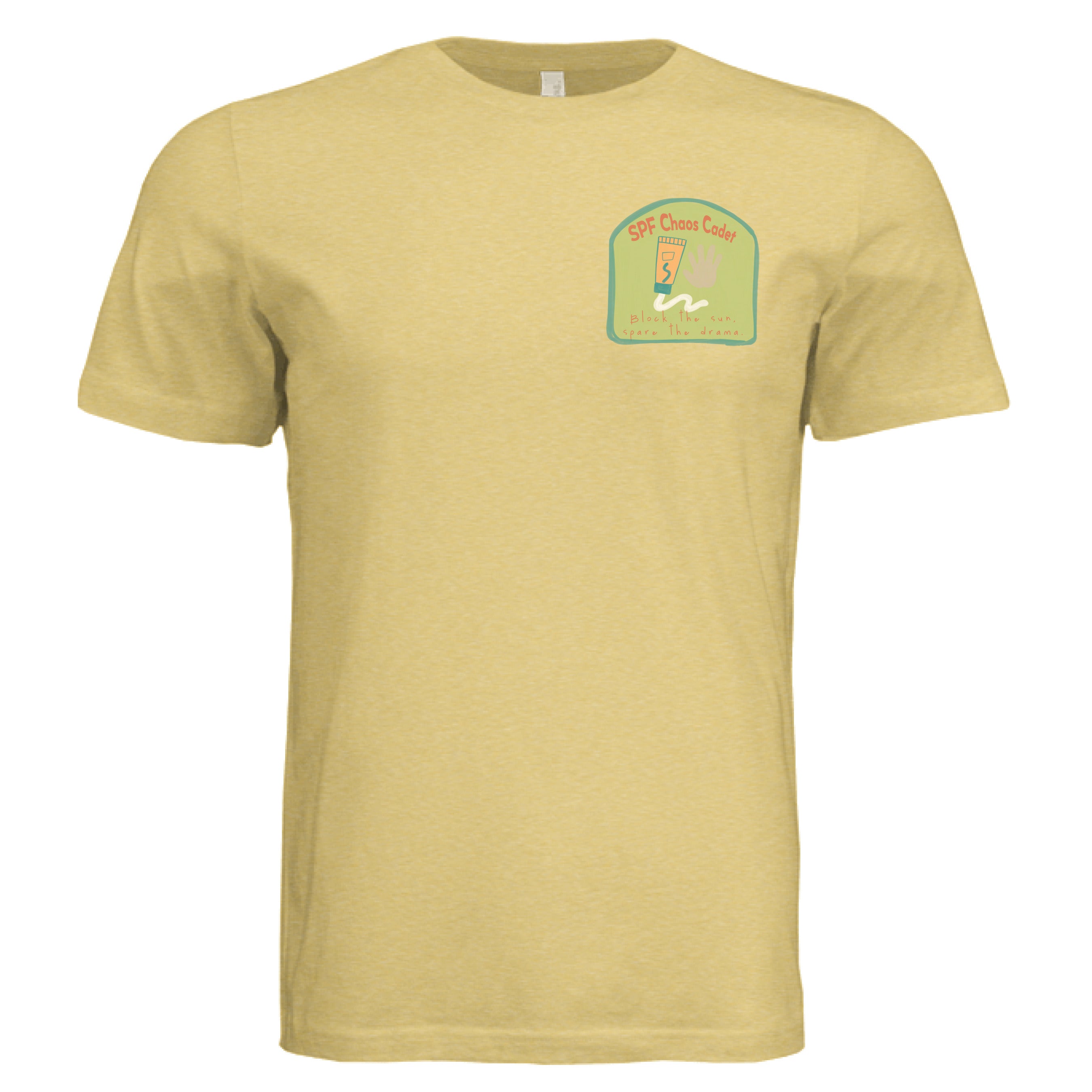 Mustard Triblend - FRONT