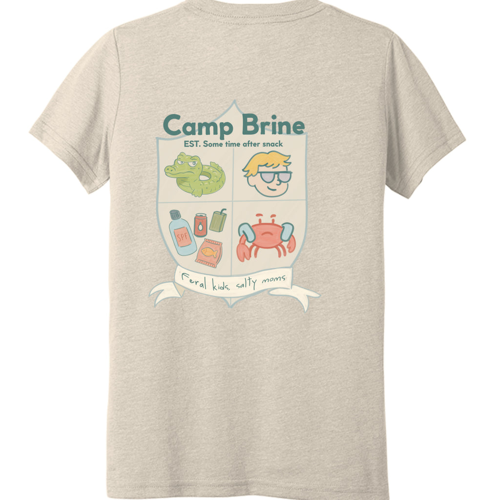 Solid Natural Triblend - BACK