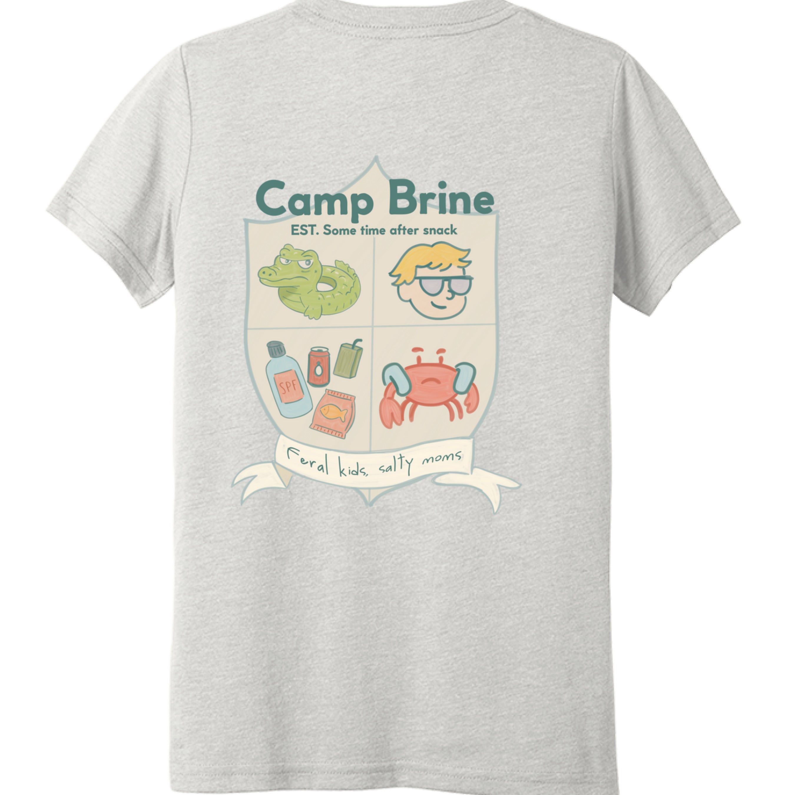 Oatmeal Triblend - BACK