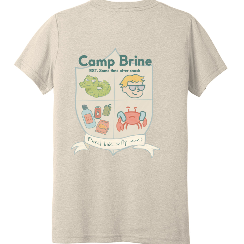 Solid Natural Triblend - BACK