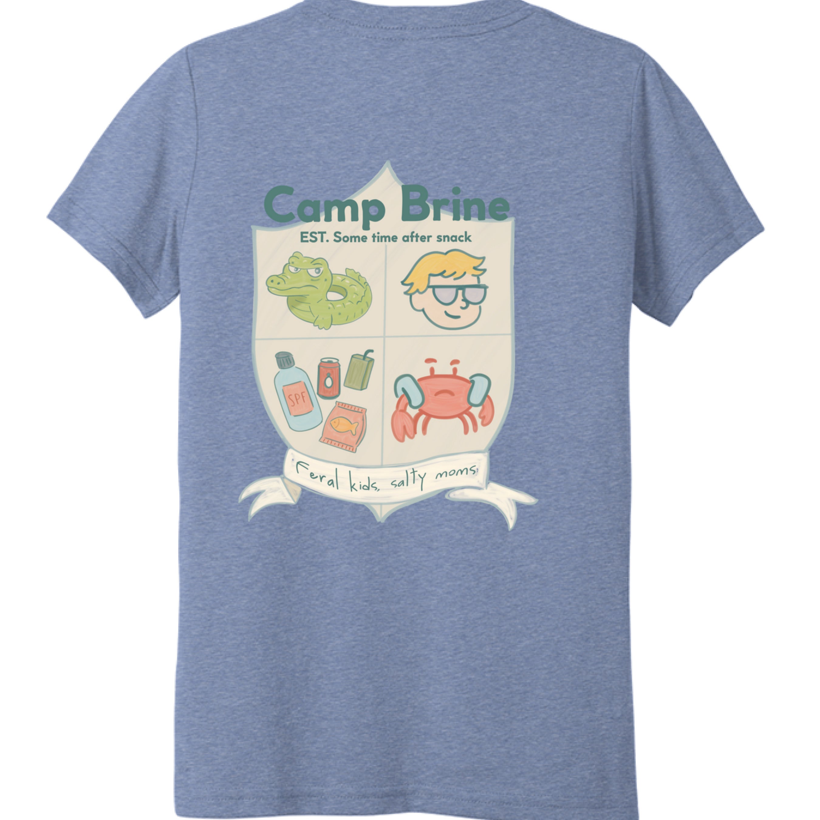 BLUE TRIBLEND - BACK