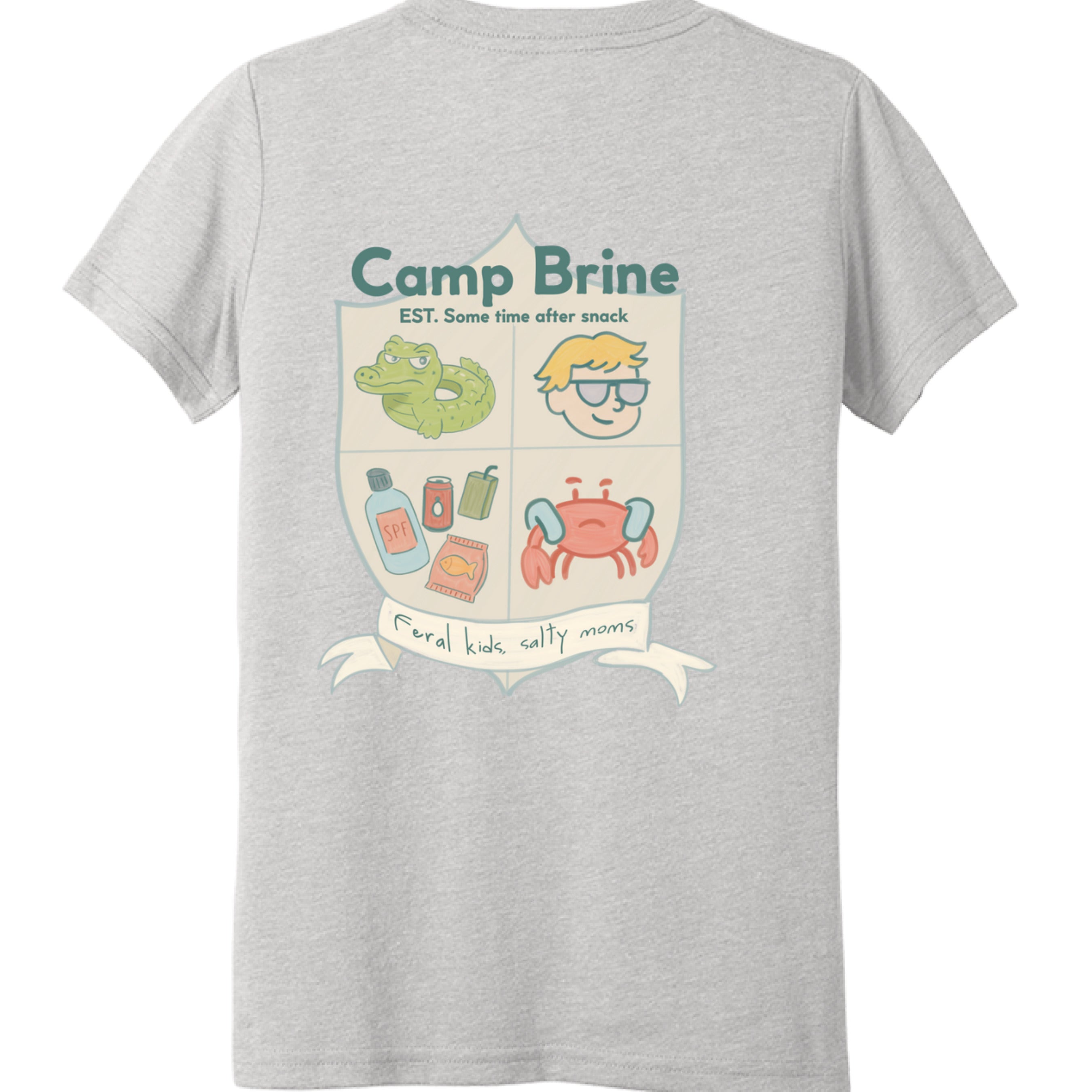 WHITE FLK TRBLND - BACK