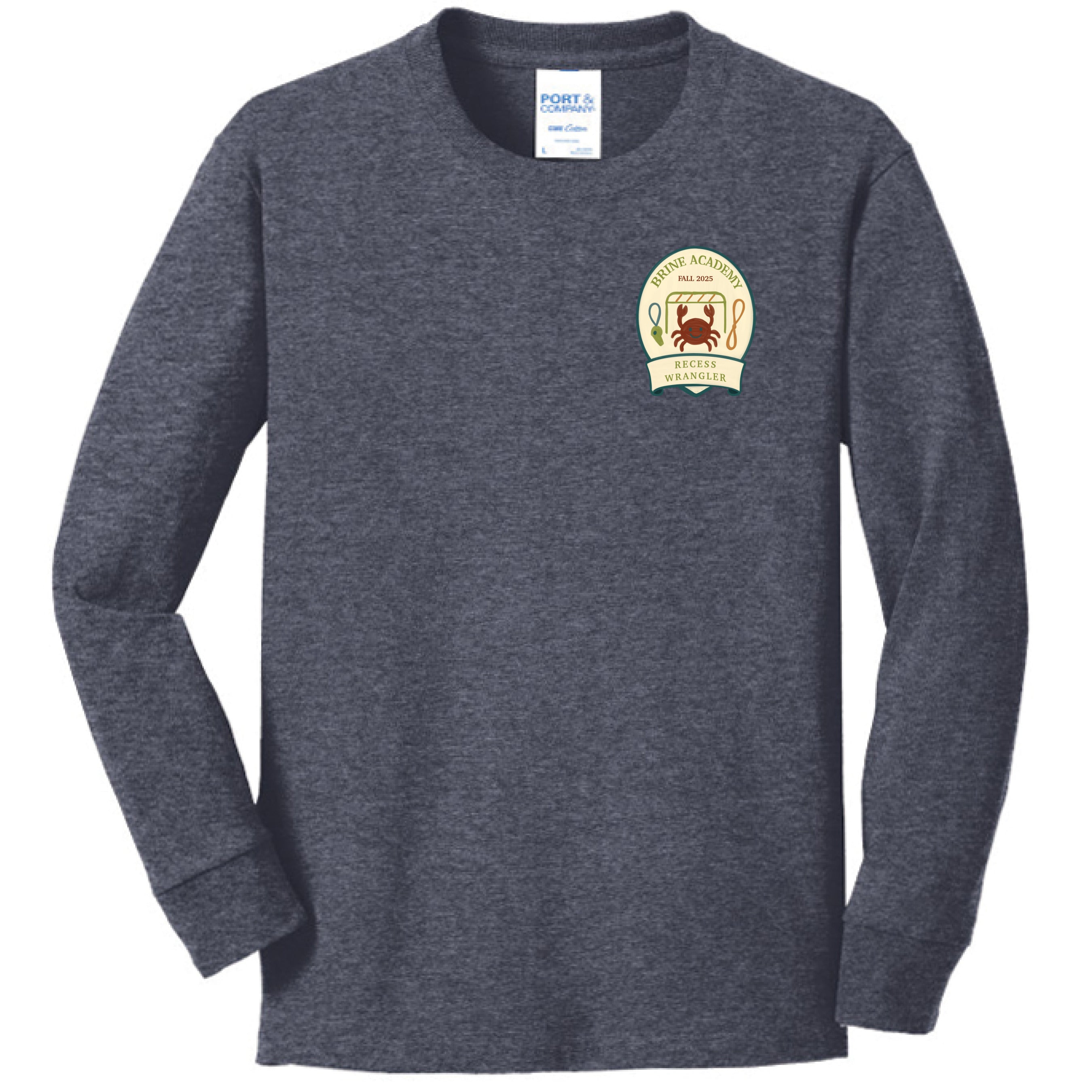 Heather Navy - FRONT