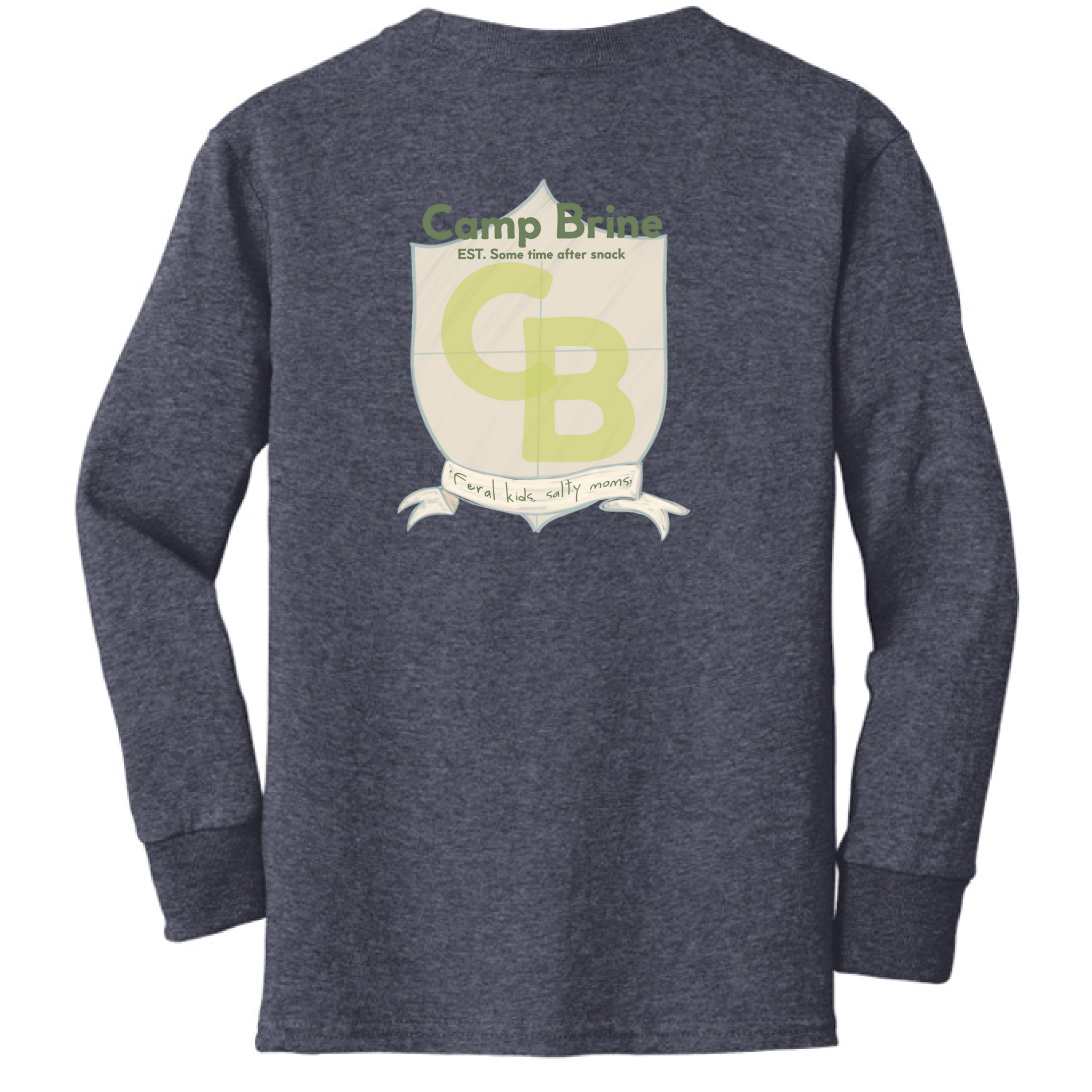 Heather Navy - BACK