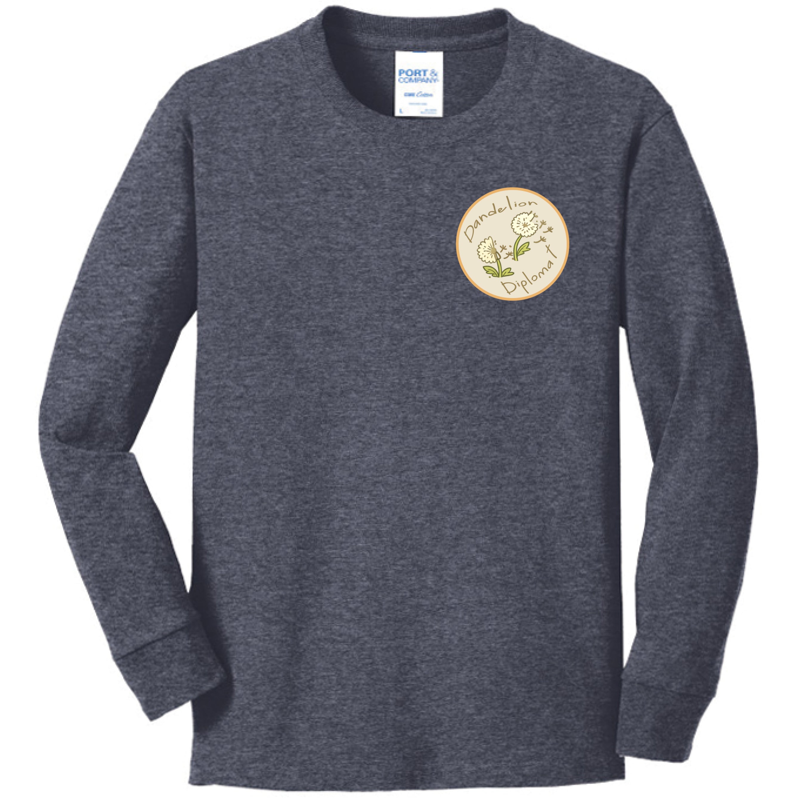 Heather Navy - FRONT
